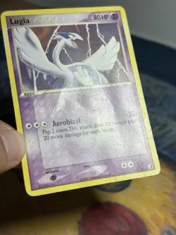 Lugia 29/115 Ex Unseen Forces Vintage Non Holo Rare 2005 Pokemon Card HP DMG - Image 5