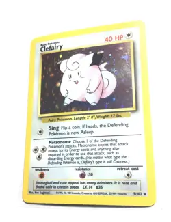 CLEFAIRY - 5/102 - Base Set - Holo - Pokemon Card - MP - Image 1
