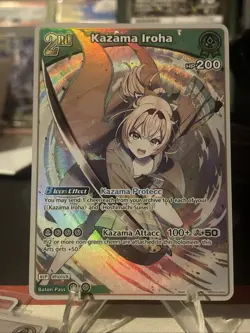 Kazama Iroha RR hololive OFFICIAL CARD GAME hBP03-024 Elite Spark ENGLISH - Image 1