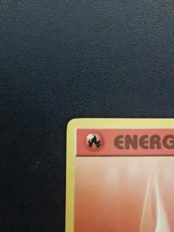 Pokemon Card Energy Fire Energy 126/130 Base Set 2 Common WOTC - Image 2