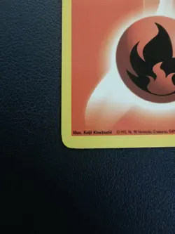 Pokemon Card Energy Fire Energy 126/130 Base Set 2 Common WOTC - Image 4