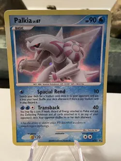 Palkia DP27 Black Star Promo Holo Rare Diamond & Pearl Pokemon Card 2008 MP - Image 1