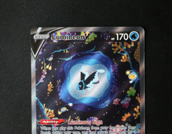 Pokemon Card TCG - Lumineon V GG39/GG70 - Crown Zenith - Rare Holo V - NM ⭐ - Image 2