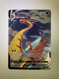 Centiskorch VMAX TG15/TG30 Full Art Lost Origin Pokemon Card Near Mint - Image 1