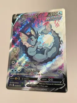 ▸ Vaporeon V | SWSH: Sword & Shield Promo Cards | Promo | SWSH181 | NM - Image 3