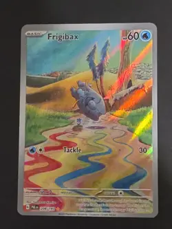 Pokemon TCG Frigibax Card 208/193 IR Sv02: Paldea Evolved 2023 - Image 1