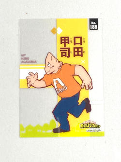 Koji Koda - No.185 - My Hero Academia Plastic Clear Card Japanese - Image 1