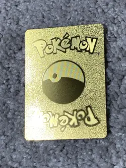 Pokemon Blastoise VMax HP350 G-Max Geyser Gold Foil Fan Art Card - Image 3