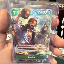 Shanks (Alternate Art) - The Azure Sea's Seven Foil OP14-027 - Image 1