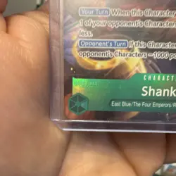 Shanks (Alternate Art) - The Azure Sea's Seven Foil OP14-027 - Image 3