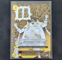 Zehahahahaha! (Alternate Art) OP16-116 The Time of Battle Foil - Image 1