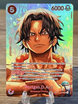 Portgas.D.Ace ST15-005 SP One Piece TCG English OP16 The Time of Battle - Image 1