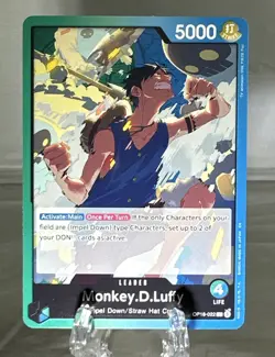 Monkey D Luffy (Leader) - One Piece The Time of Battle OP16-022 Read - Image 1