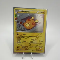 Dedenne RC10/RC32 Generations Radient Collection Ultra Rare Holo Pokemon Card - Image 1