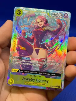 One Piece Two Legends Jewelry Bonney OP08-105 Parallel Alternate Alt Art NM - Image 2