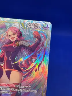 One Piece Two Legends Jewelry Bonney OP08-105 Parallel Alternate Alt Art NM - Image 4