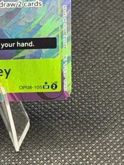 Bandai One Piece CCG Jewelry Bonney Parallel Alt Art Holo OP08-105 3C 4000 - Image 4