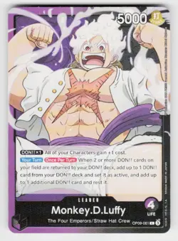 Emperors in the New World #OP09-061 Monkey.D.Luffy (061) - Image 1