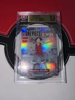 BGS 9.5 2026 One Piece College Voyage Basketball Giveaway #PO55 Monkey.D.Luffy - Image 4