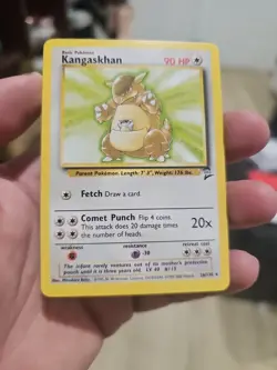 Kangaskhan 26/130 Rare Base Set 2 Pokemon Card WOTC MINT PACK FRESH! - Image 2