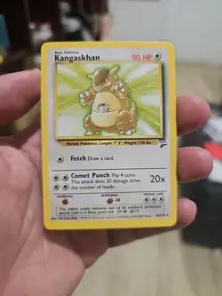 Kangaskhan 26/130 Rare Base Set 2 Pokemon Card WOTC MINT PACK FRESH! - Image 3
