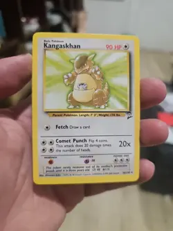 Kangaskhan 26/130 Rare Base Set 2 Pokemon Card WOTC MINT PACK FRESH! - Image 4
