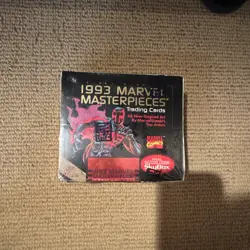 SkyBox 1993 Marvel Masterpieces Factory Sealed Trading Card Box 90 Cards - Image 1