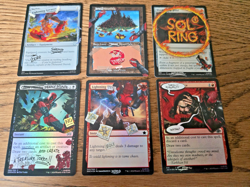 Secret Lair x Deadpool I Fixed It You're Welcome Foil Full Set MTG - NM - Image 2