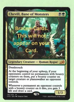 (625) CCG MTG "Ikoria: Lair Of Behemoths" Card MYTHIC Chevill Bane Of Monsters - Image 1