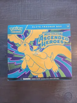 Pokemon TCG Mega Evolution Ascended Heroes Elite Trainer Box ETB - Image 1