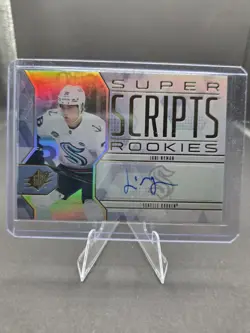 2025-26 Upper Deck SPx JANI NYMAN SUPER SCRIPTS ROOKIES AUTO #SSR-JN KRAKEN - Image 1