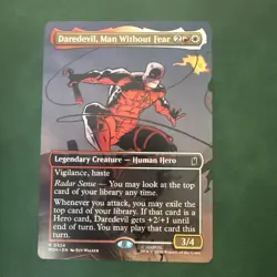 Daredevil, Man Without Fear Mtg Marvel Super Heroes -NM- 0324 - Image 1