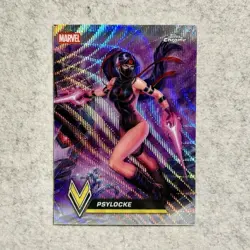 2026 Topps Chrome Marvel Varied Visage Age Of Apocalypse Psylocke 1:4800 CLEAN🧼 - Image 1
