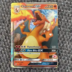 Pokemon TCG Charizard GX Hidden Fates Card 9/68 - Image 1