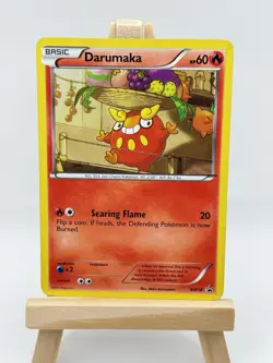 Pokemon TCG Darumaka BW18 Black Star Promo Holo Pokemon Card - Image 2