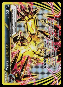 Pokemon Card Steam Siege Yveltal BREAK 66/114 Rare - Image 1