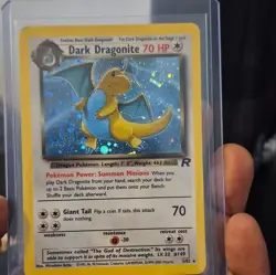Wizards of the Coast Pokemon TCG Dark Dragonite 5/82 Team Rocket Holo Rare - Image 2