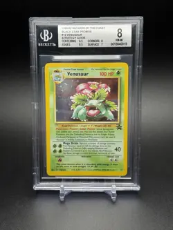 2000 Pokemon WOTC Black Star Promo Venusaur Holo #13 NM - MINT BGS 8 - Image 1