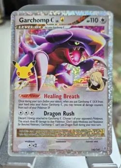 Pokemon: Garchomp C LV.X 145/147 - Celebrations - Image 1