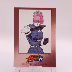 Leona THE KING OF FIGHTERS SNK Trading Card Vintage Japanese TCG C75 #3 - Image 1