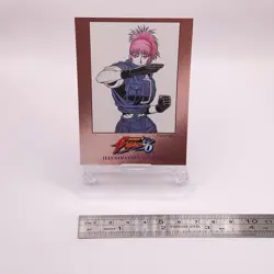 Leona THE KING OF FIGHTERS SNK Trading Card Vintage Japanese TCG C75 #3 - Image 2