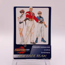 Chris Shermie THE KING OF FIGHTERS SNK Trading Card Vintage Japanese TCG C75 - Image 1