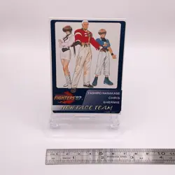 Chris Shermie THE KING OF FIGHTERS SNK Trading Card Vintage Japanese TCG C75 - Image 2