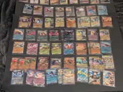 Pokemon Scarlet And Violet EX Lot Of Over 50 Differnt Cards, IR, Ex, & Full Arts - Image 3
