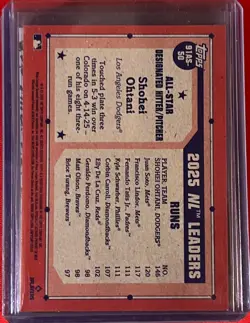 2026 Topps Series 2 Shohei Ohtani All Star Game 1991 Parallel Dodgers - Image 2