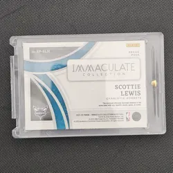 2021-22 Panini Immaculate Collection Sneak Peek Scottie Lewis Rc 1/1 one of one - Image 2