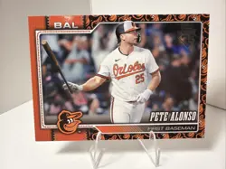 2026 Topps Series 2 #400 Pete Alonso Team Logo Color Border Baltimore Orioles - Image 1