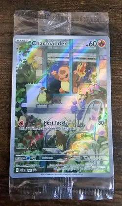 Charmander SVP 044 Scarlet & Violet Promo Cards Holo Sealed Obsidian Flames ETB - Image 1