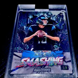 2026 Wild Card Alumination 1/1 Jared Goff Smashing Color Match - Image 2