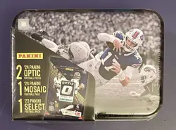 2024 Panini Optic Football Factory Sealed Championship Tin Josh Allen Bills - Image 2